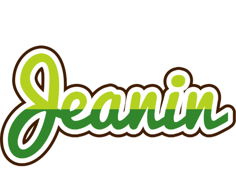 Jeanin golfing logo