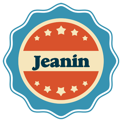 Jeanin labels logo