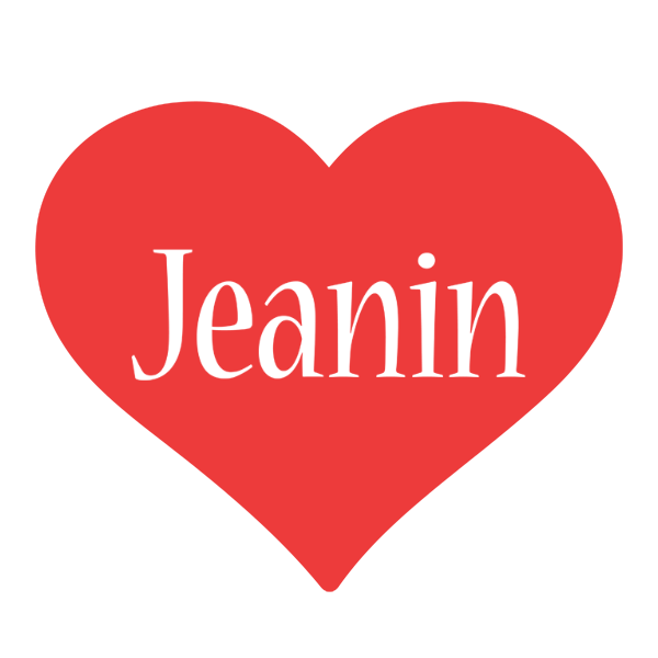 Jeanin love logo