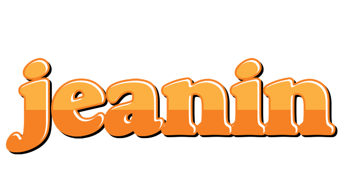 Jeanin orange logo