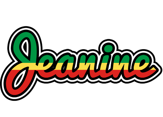 Jeanine african logo