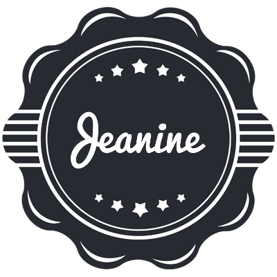 Jeanine badge logo