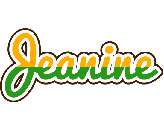 Jeanine banana logo