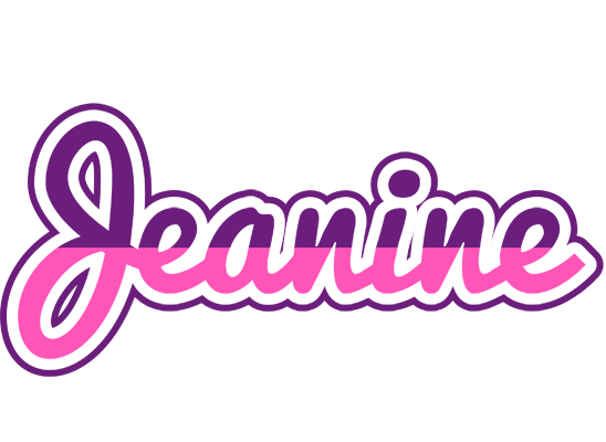 Jeanine cheerful logo