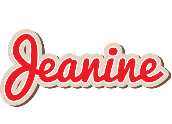 Jeanine chocolate logo