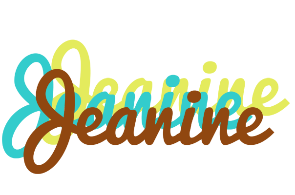 Jeanine cupcake logo