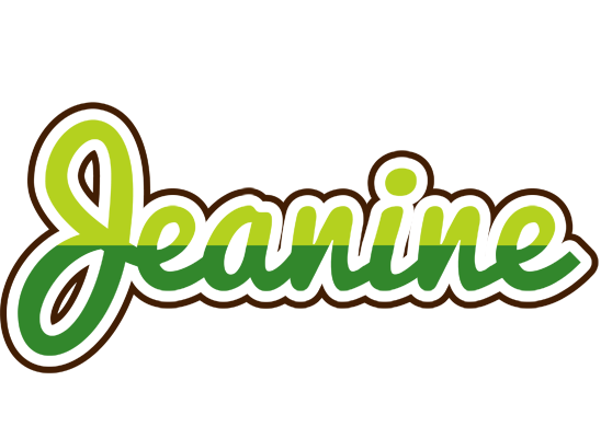 Jeanine golfing logo