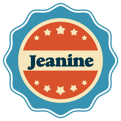 Jeanine labels logo