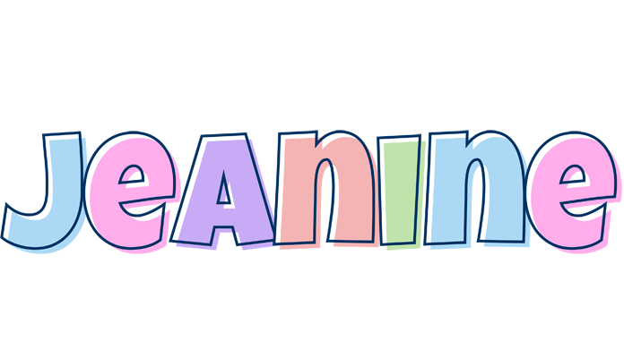 Jeanine pastel logo
