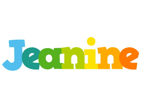 Jeanine rainbows logo