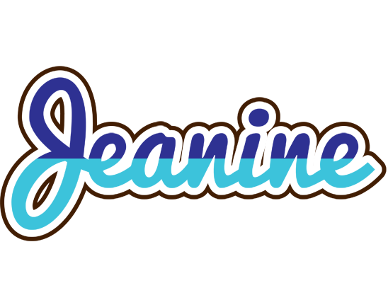 Jeanine raining logo