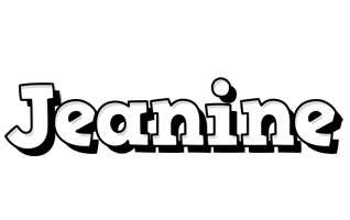 Jeanine snowing logo