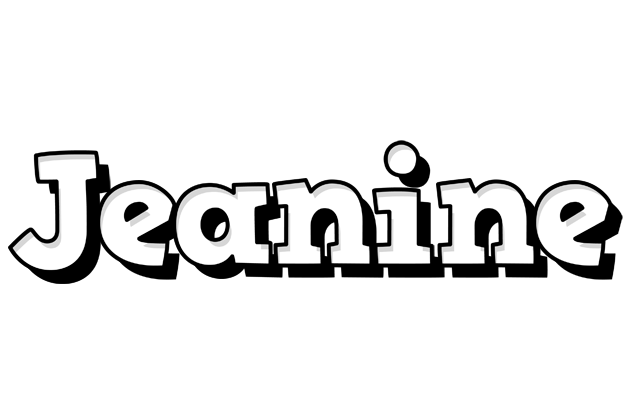 Jeanine snowing logo