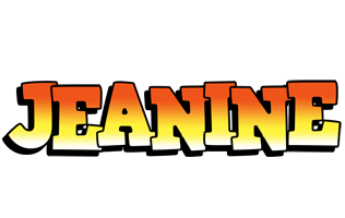 Jeanine sunset logo