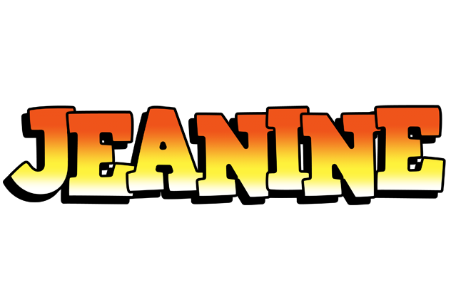 Jeanine sunset logo