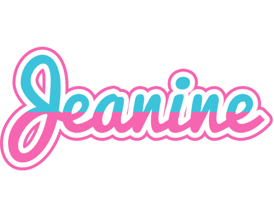 Jeanine woman logo