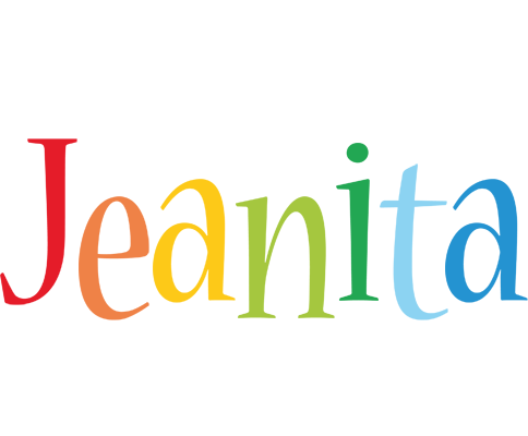 Jeanita birthday logo