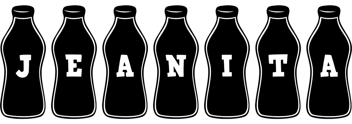 Jeanita bottle logo