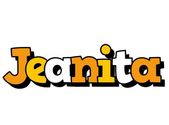 Jeanita cartoon logo