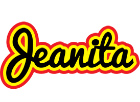 Jeanita flaming logo