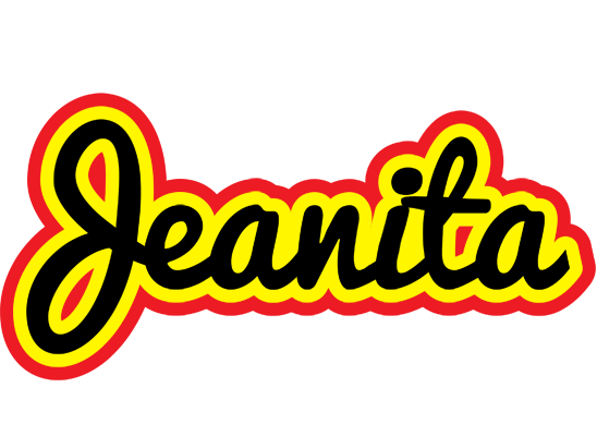 Jeanita flaming logo