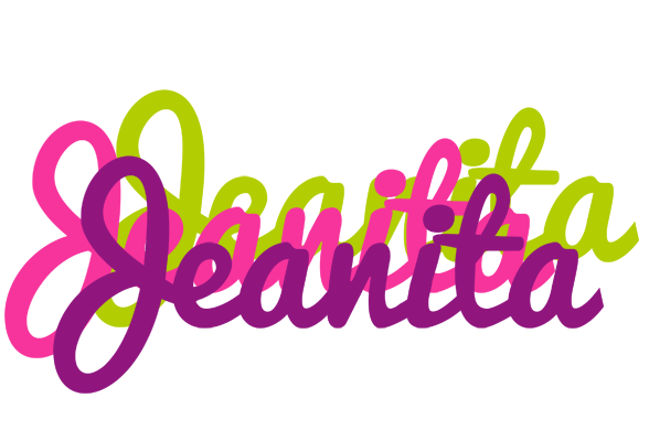 Jeanita flowers logo