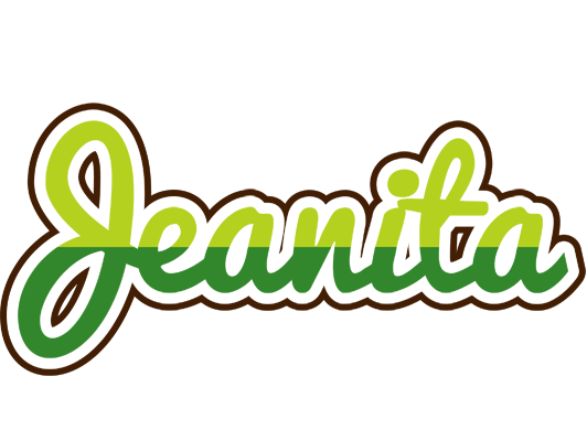 Jeanita golfing logo