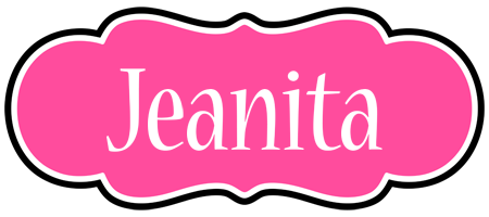 Jeanita invitation logo