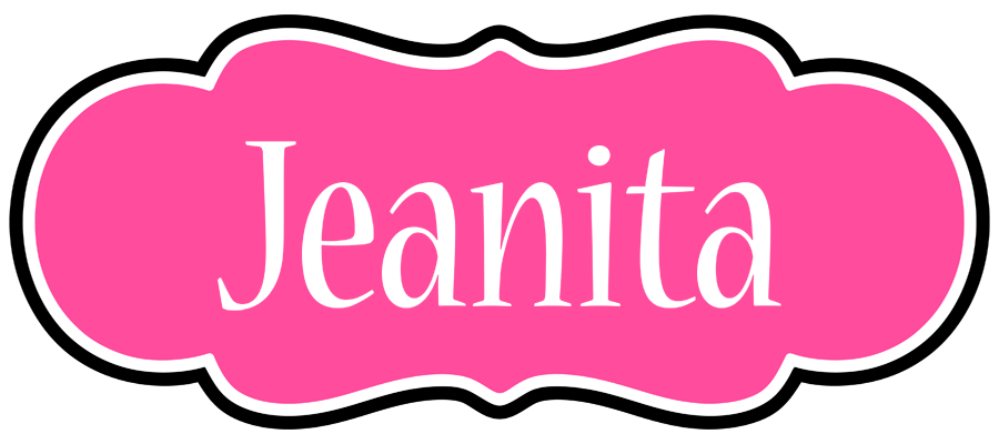 Jeanita invitation logo