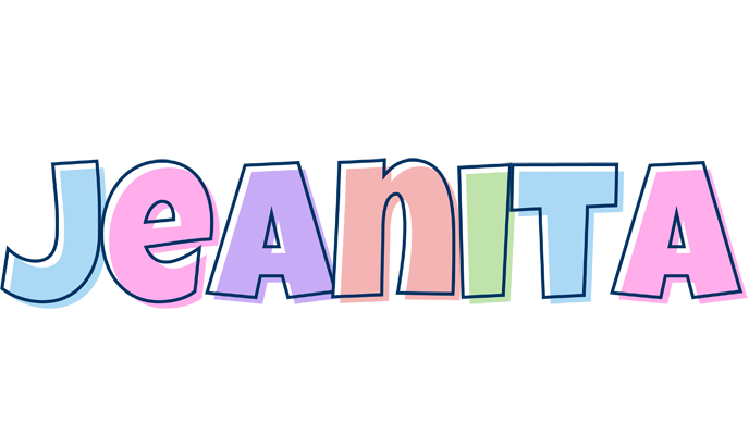 Jeanita pastel logo