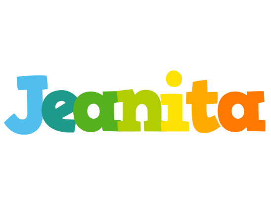 Jeanita rainbows logo