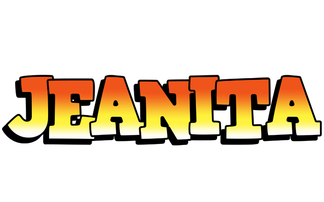 Jeanita sunset logo