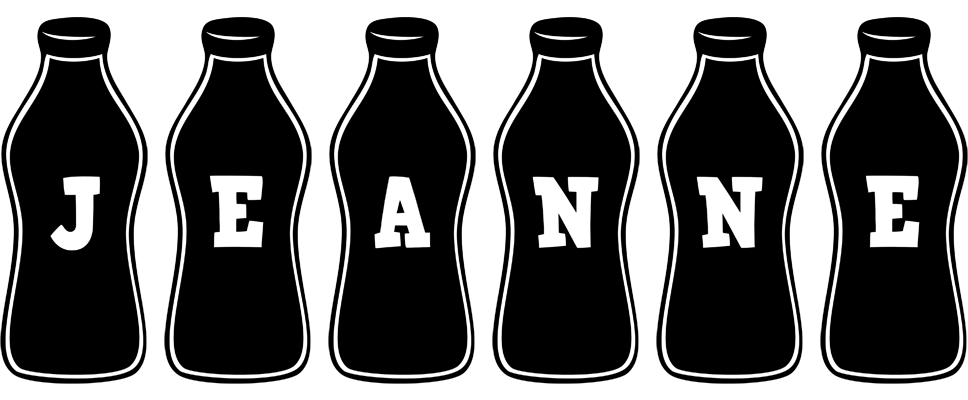 Jeanne bottle logo