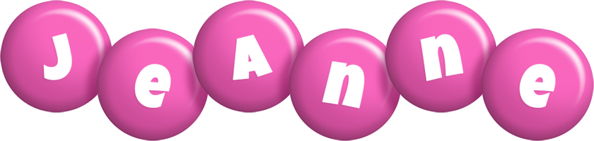 Jeanne candy-pink logo