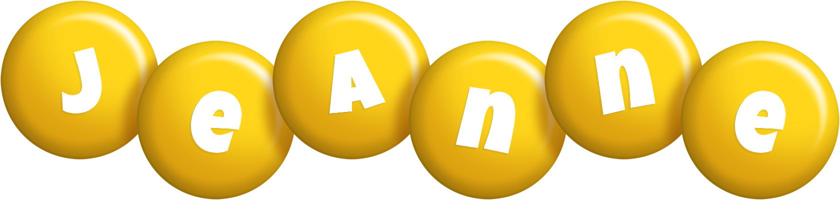 Jeanne candy-yellow logo