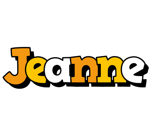 Jeanne cartoon logo