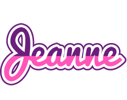 Jeanne cheerful logo