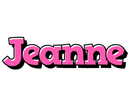 Jeanne girlish logo