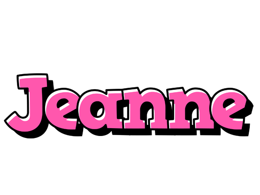 Jeanne girlish logo