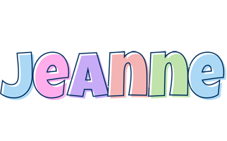 Jeanne pastel logo