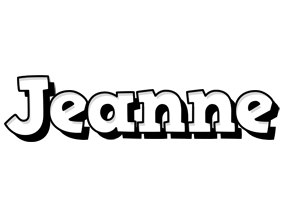 Jeanne snowing logo