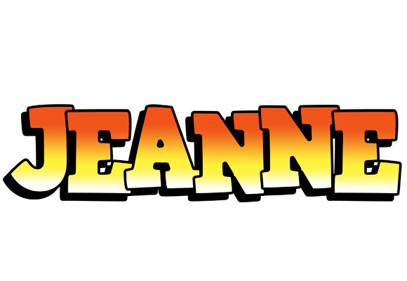 Jeanne sunset logo