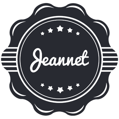 Jeannet badge logo
