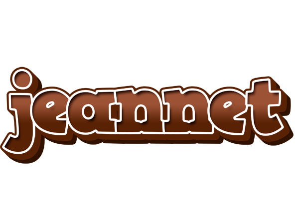 Jeannet brownie logo