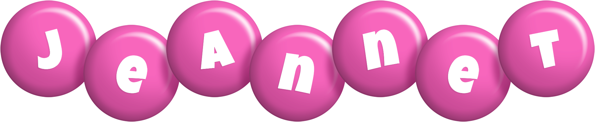 Jeannet candy-pink logo