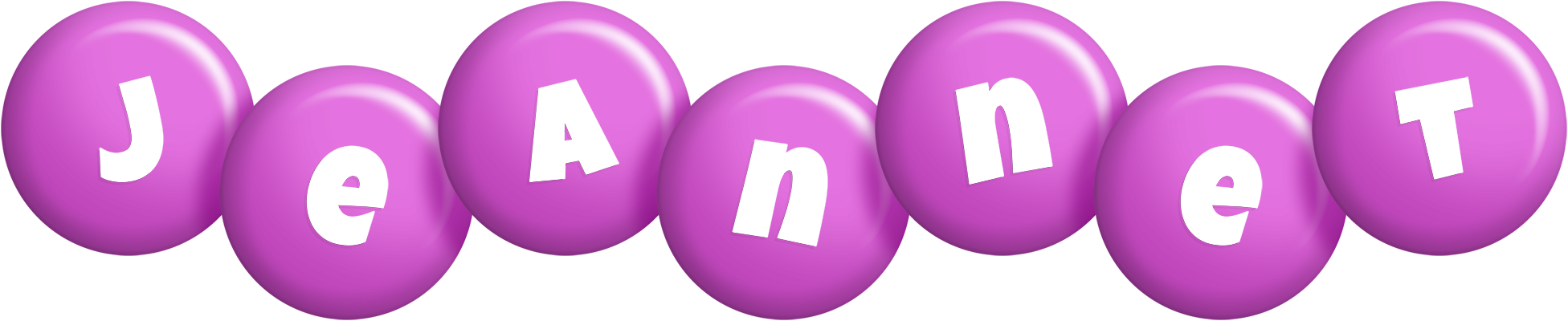 Jeannet candy-purple logo
