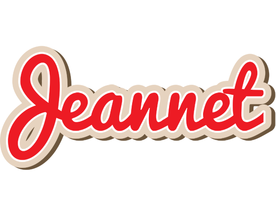 Jeannet chocolate logo