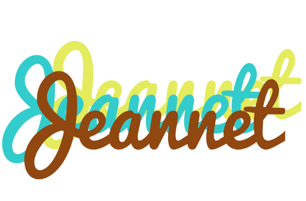 Jeannet cupcake logo