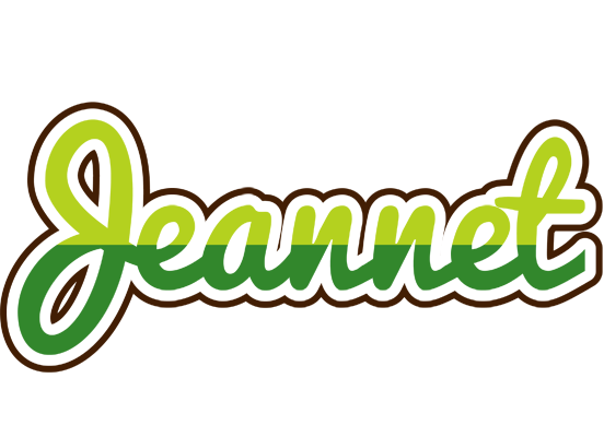Jeannet golfing logo