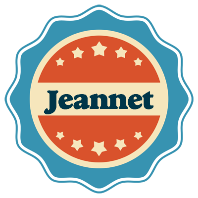 Jeannet labels logo